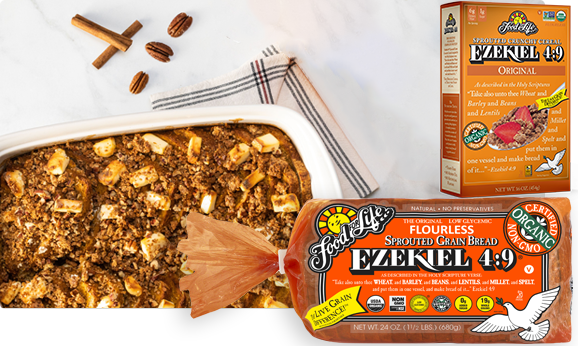 Pumpkin Pecan French Toast Casserole | Food For Life | Healthy Recipes